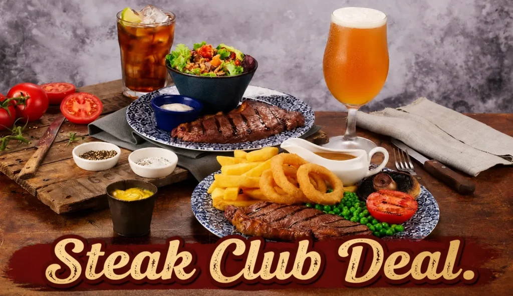 Steak Club Deal
Wetherspoons