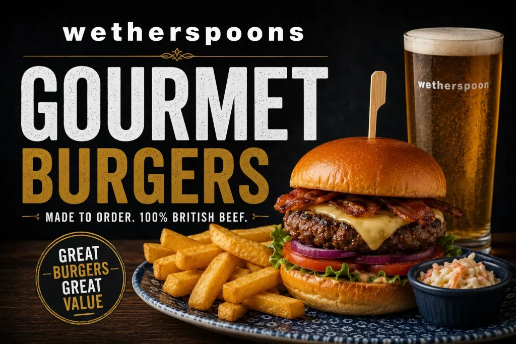 Wetherspoons Gourmet Burgers